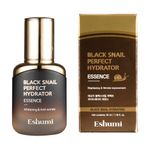 [ESHUMI] Black Snail Perfect Hydrator Essence 35ml – 3X Mucin for Wrinkle Care, Elasticity & Brightening with Adenosine & Niacinamide - Made in Korea